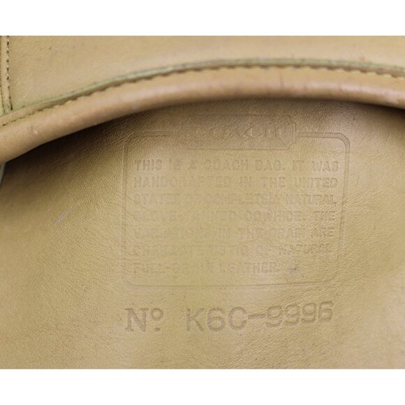 Coach Vintage - Medium Framed Pouch 9998 in Lime - USA 90s - Flaw (mold measles) - Picture 4 of 15